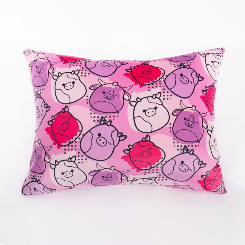 Squishpillow Standard Pillowcase Super Soft Stretchy Fabric Vibrant Colors & Playful Prints Perfect Pair for Squishpillow Adds Charm to Any Room