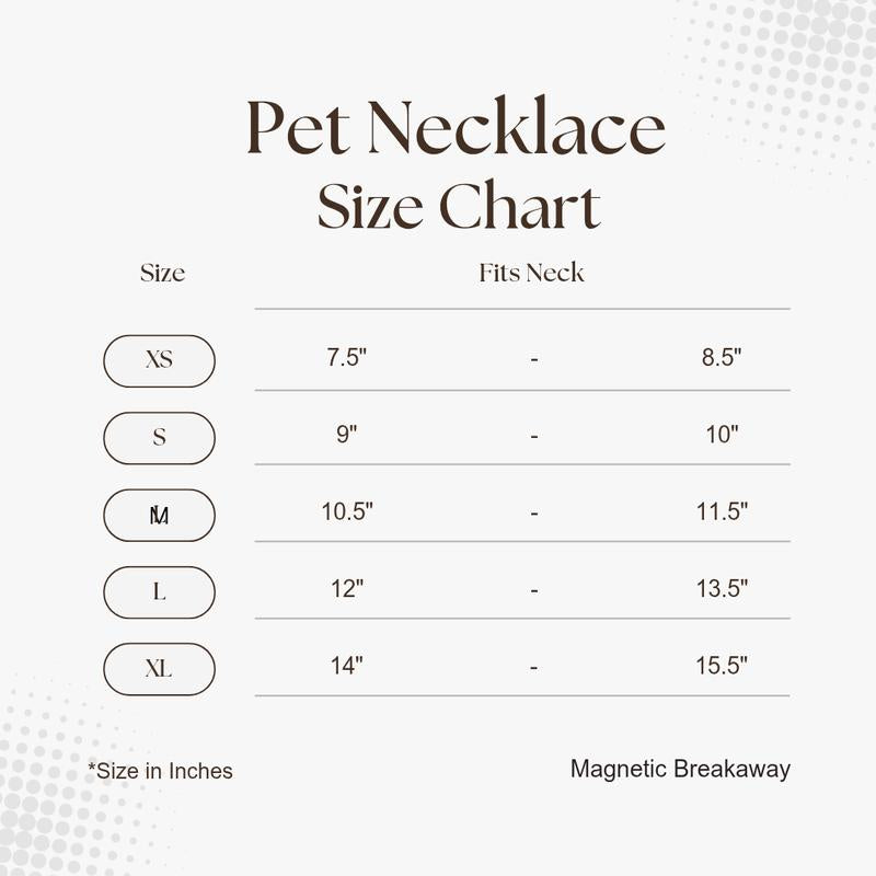 Elegant Blue Diamond Heart Necklace Pet Collar - Safe Magnetic Breakaway Design with Crystal Accents for Small Dogs & Cats