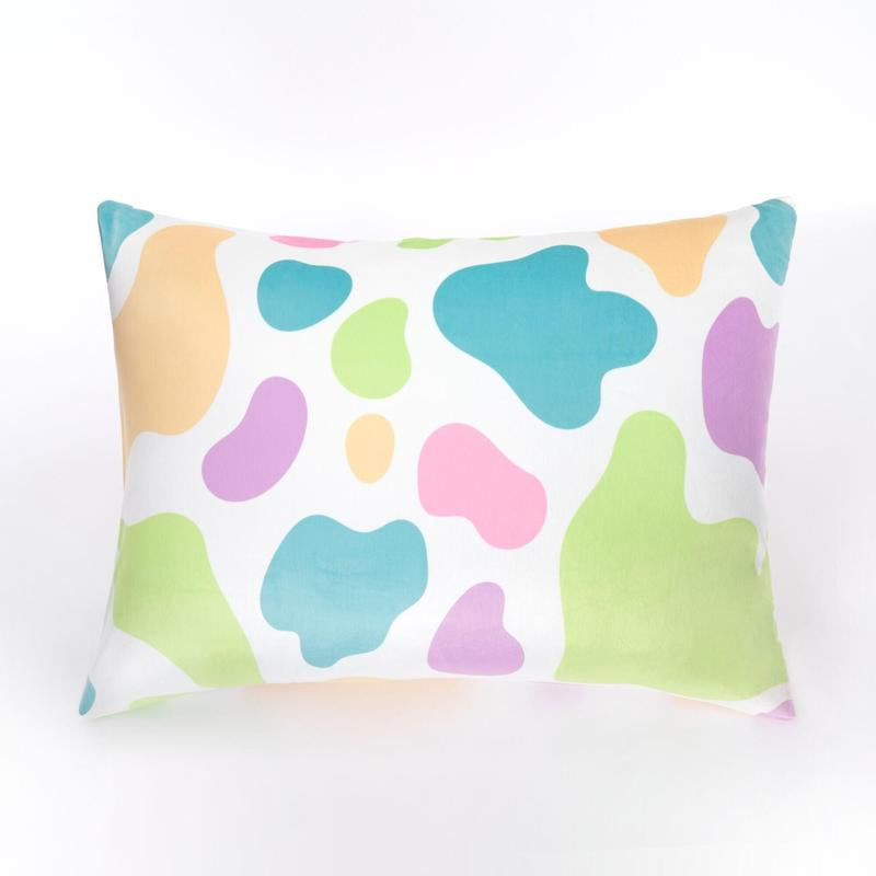 Squishpillow Standard Pillowcase Super Soft Stretchy Fabric Vibrant Colors & Playful Prints Perfect Pair for Squishpillow Adds Charm to Any Room